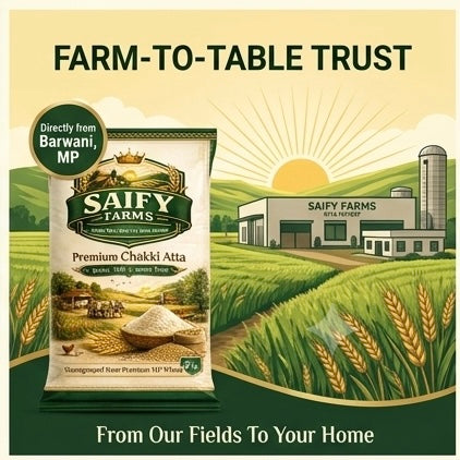 Saify Farms Premium Chakki Atta