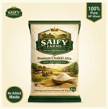 Saify Farms Premium Chakki Atta