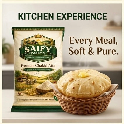 Saify Farms Premium Chakki Atta