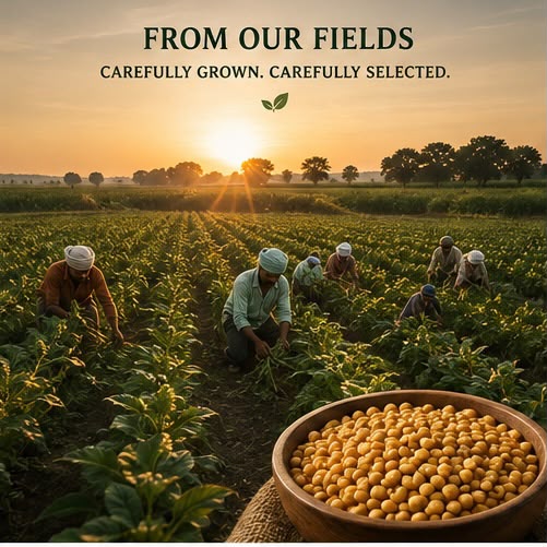 Saify Farms Besan | 100% Pure Chana Dal | Finely Ground | 1 kg
