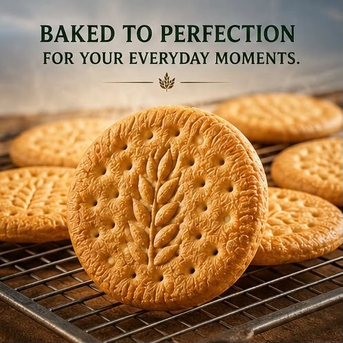Saify Farms Atta Crunch Biscuits (Pack of 12) — 100% Pure MP Wheat